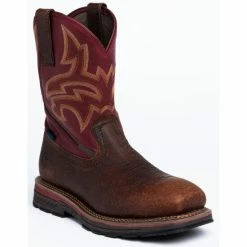 Budget 🔔 Cody James Men's ASE7 Disruptor Waterproof Western Work 🥾 Boots - Nano Composite Toe Brown 🎉