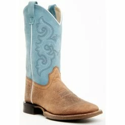 Buy 👏 Cody James Boys' Cowboy Western 🥾 Boots - Broad Square Toe Brown ✨