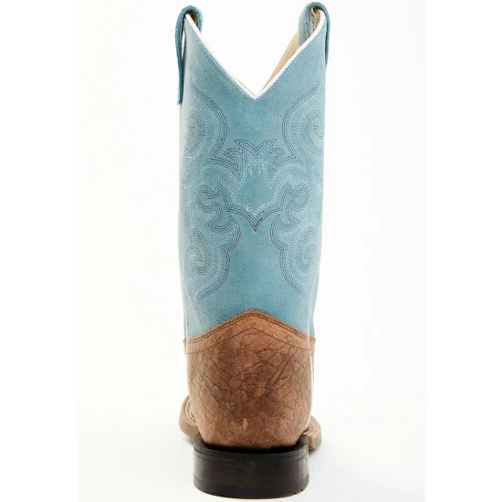 Buy ๐ Cody James Boys' Cowboy Western ๐ฅพ Boots - Broad Square Toe Brown โจ - Image 5