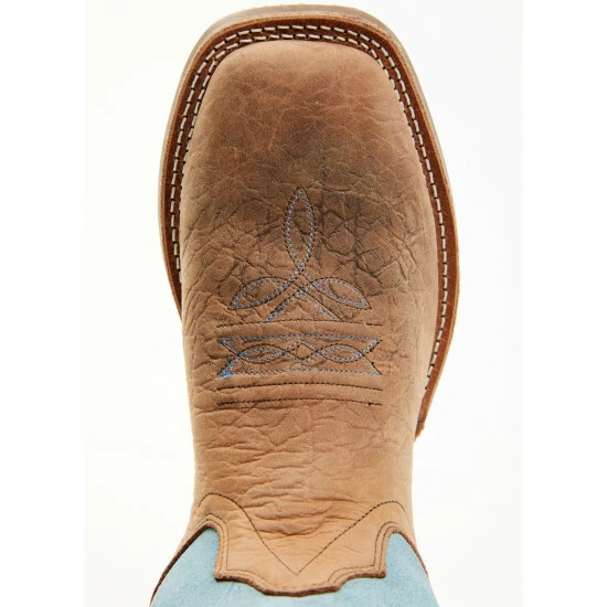 Buy ๐ Cody James Boys' Cowboy Western ๐ฅพ Boots - Broad Square Toe Brown โจ - Image 6