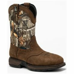 Wholesale ❤️ Cody James Men's Xero Gravity Lite Camo Western Work 🥾 Boots - Composite Toe Brown 🔥
