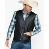Top 10 ✔️ Cody James Men's Black Deadwood Vest ✨