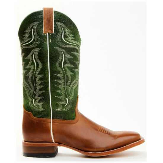 Coupon ๐ Cody James Men's Peridot Green Leather Western ๐ฅพ Boots - Broad Square Toe ๐คฉ - Image 2