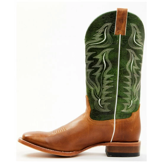 Coupon ๐ Cody James Men's Peridot Green Leather Western ๐ฅพ Boots - Broad Square Toe ๐คฉ - Image 3