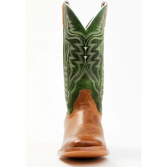 Coupon ๐ Cody James Men's Peridot Green Leather Western ๐ฅพ Boots - Broad Square Toe ๐คฉ - Image 4
