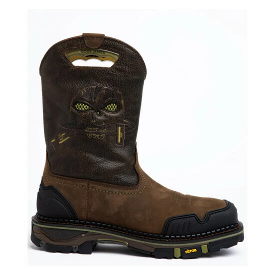 New ๐ Cody James Men's Decimator Western Work ๐ฅพ Boots - Nano Composite Toe Brown ๐ - Image 2