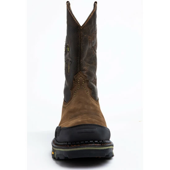 New ๐ Cody James Men's Decimator Western Work ๐ฅพ Boots - Nano Composite Toe Brown ๐ - Image 5