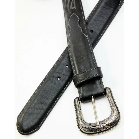 Best deal ❤️ Cody James Men's Western Embroidered Belt Black 😍 - Image 2