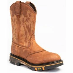 Hot Sale ๐ Cody James Men's 11" Decimator Western Work ๐ฅพ Boots - Soft Toe Brown ๐