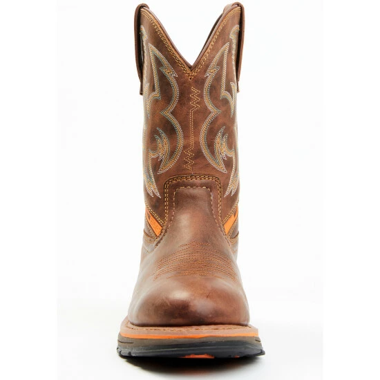 Cheap ๐ Cody James Men's Disruptor Tyche Chill Zone Soft Pull-On Work ๐ฅพ Boots - Round Toe Brown ๐ - Image 4