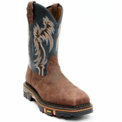 Hot Sale ๐ Cody James Men's Decimator Western Work ๐ฅพ Boots - Composite Toe Brown โค๏ธ