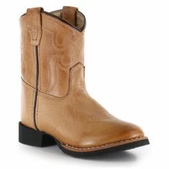 Buy ๐ Cody James Toddler-Boys' Showdown Western ๐ฅพ Boots - Round Toe Tan ๐