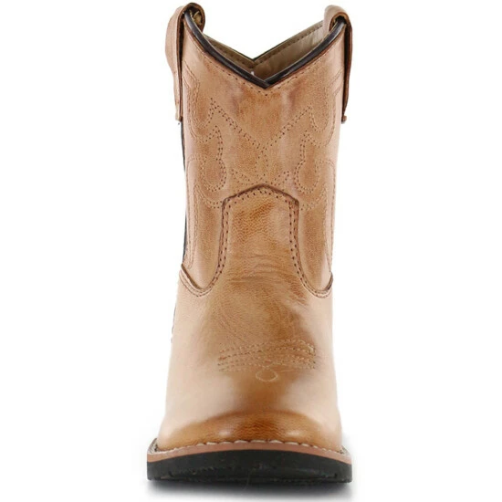 Buy ๐ Cody James Toddler-Boys' Showdown Western ๐ฅพ Boots - Round Toe Tan ๐ - Image 4