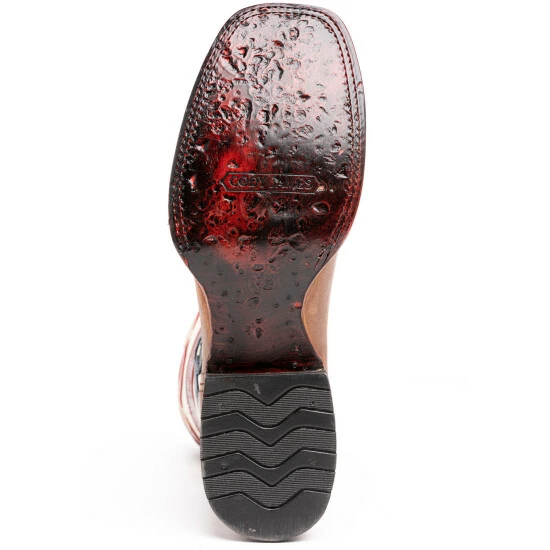 Discount 💯 Cody James Men's Lexington Western 🥾 Boots - Broad Square Toe Red/white/blue ❤️ - Image 7